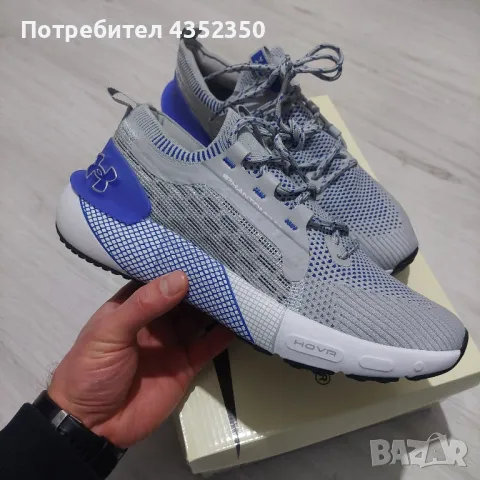 Under Armour HOVR Phantom 3 SE Grey Blue
, снимка 1 - Маратонки - 48627105