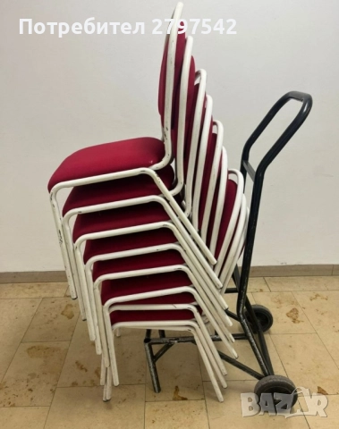 Метални столове А128, снимка 4 - Столове - 51518544