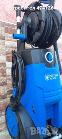 Водоструйка  Nilfisk MC-4M 180bar 3.4kw 220V Машина за отпушване на канали , снимка 10 - Парочистачки и Водоструйки - 53516713