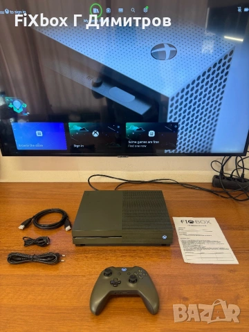 Xbox One S 1TB Military Green с 6 месеца гаранция 