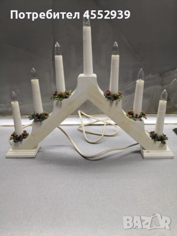 Светещи дървени коледни пирамиди , снимка 3 - Декорация за дома - 52445196