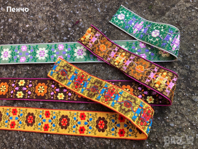 автентични колани за пафти/за носия/ - нови от чеиз, снимка 6 - Антикварни и старинни предмети - 52772188
