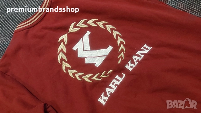 Karl kani S размер суичър , снимка 3 - Спортни дрехи, екипи - 52619451