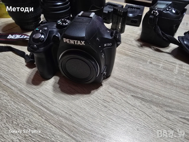 Pentax K-50 + Pentax SMC 18-55 DAL, снимка 9 - Фотоапарати - 53817162