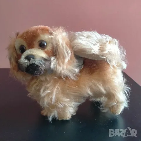 Колекционерска мека играчка Steiff Pekingese Peky Dog Germany, снимка 4 - Колекции - 48492450