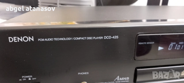 Продавам CD player DENON модел DCD-425, снимка 3 - Ресийвъри, усилватели, смесителни пултове - 53639112