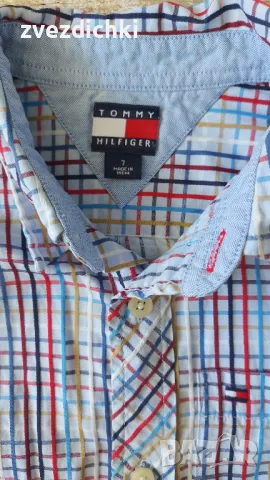 Риза TOMMY HILFIGER и дънки MAYORAL р.116/122, снимка 3 - Детски комплекти - 47440733