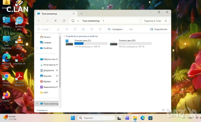 Asus ZenBook 14 UX425E i7 1165G7/16GB/1TB SSD/FHD/Подсветка, снимка 4 - Лаптопи за работа - 53364539