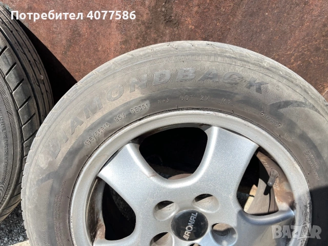 15” Лети джанти с гуми, снимка 3 - Гуми и джанти - 54212797