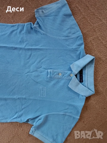 Мъжка тениска Polo TOMMY HILFIGER slim fit, снимка 3 - Тениски - 53392160