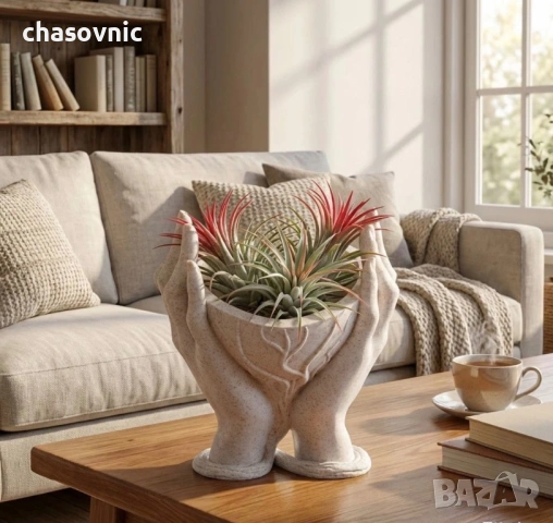 Саксия в модерен дизайн нова декорация статуетка , снимка 5 - Декорация за дома - 54228425