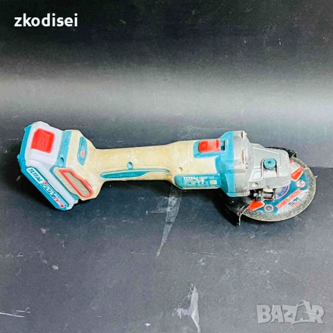 Акумулаторен ъглошлайф TOTAL TAGLI22125, снимка 2 - Други инструменти - 53942603