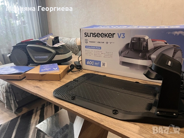 АКУМУЛАТОРНА КОСАЧКА РОБОТ SUNSEEKER V3 20 V, 2.50 Ah, ШИРИНА НА КОСЕНЕ 18.00 см, 600 m², снимка 7 - Селскостопанска техника - 53275434