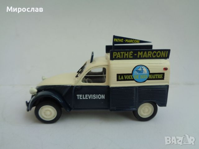  1:43 NOREV CITROEN 2 CV AZU ПИКАП ИГРАЧКА КОЛИЧКА МОДЕЛ, снимка 1 - Колекции - 46006913