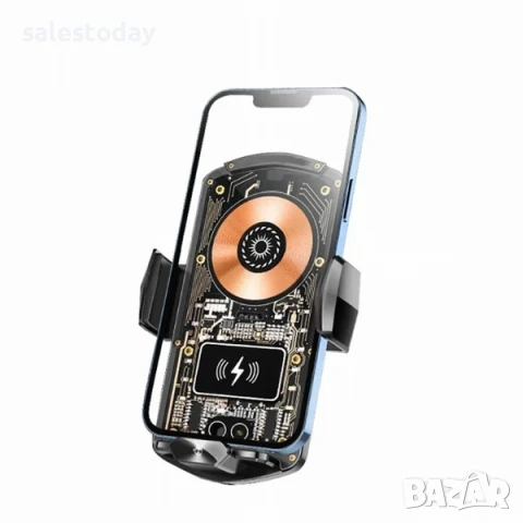 Стойка за кола за телефон със зареждане, снимка 4 - Аксесоари и консумативи - 51259145