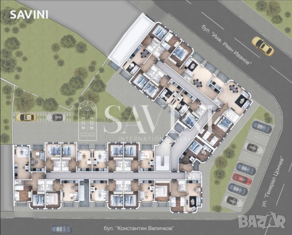 Двустаен апартамент в Зона Б19, снимка 2 - Апартаменти - 53833255