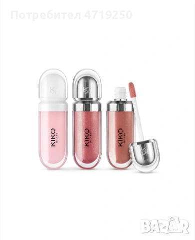 Подаръчен комплект KIKO червила , снимка 2 - Декоративна козметика - 53234721