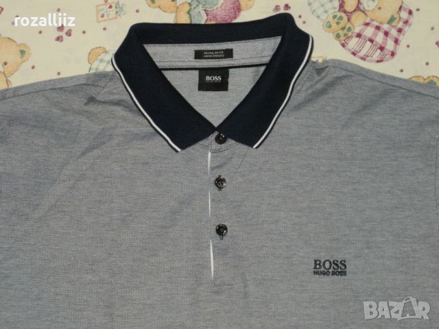 BOSS оригинални мъжки тениски памук XL/2XL, снимка 3 - Тениски - 45915769