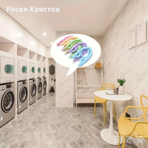 10бр. Преносими сгъваеми закачалки., снимка 7 - Други стоки за дома - 50503311
