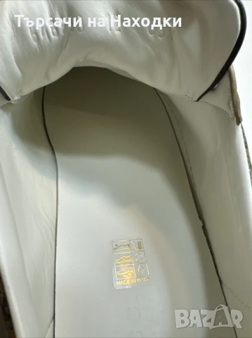 €750 Мъжки кецове Gucci Ace Supreme Bees Men’s 12 Trainer Tennis Shoe Low Top Sneaker Used, снимка 10 - Спортно елегантни обувки - 50871500