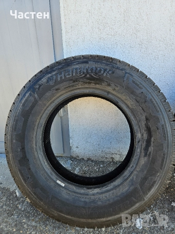 4×Зимни гуми Hankook 185/80 R14C като нови, снимка 2 - Гуми и джанти - 52616480