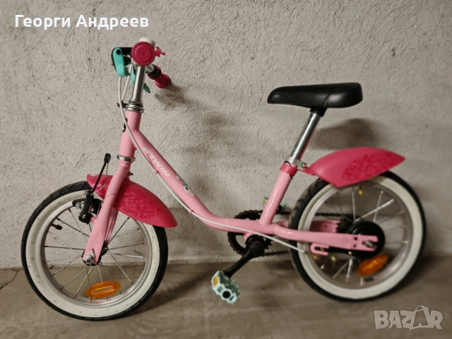 Детско колело BTWIN – розово, много запазено