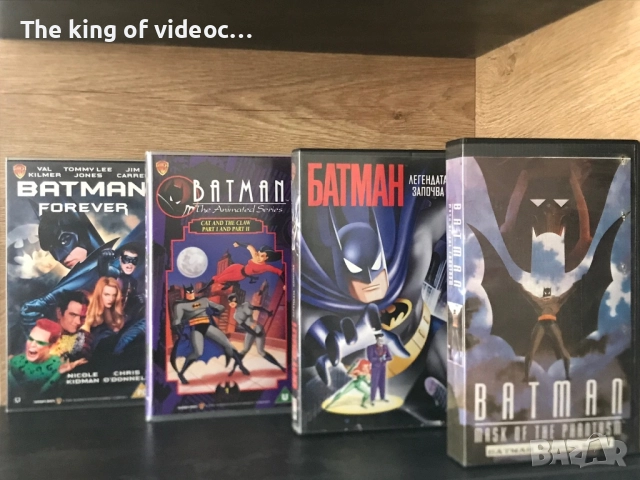 Видеокасети Батман VHS