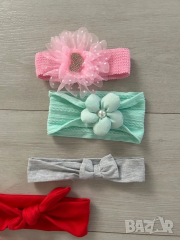 Бебешки диадеми 12бр за 9лв, снимка 5 - Шноли, диадеми, ленти - 52051758