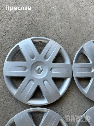4 броя оригинални тасове за Renault Clio, Megane 15, снимка 2 - Аксесоари и консумативи - 50085362