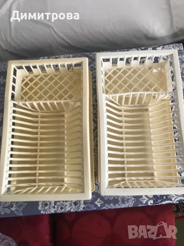 Сушилник метален за чинии /сгъваем/, сушилници за чинии с подложка - 2 бр., снимка 6 - Други - 50175088