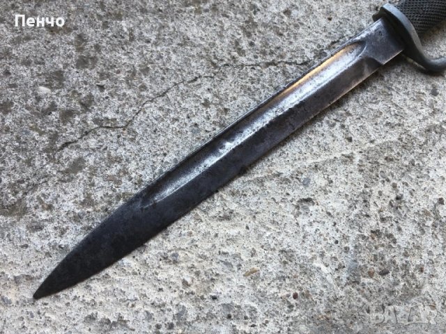 стар немски, параден щик - WEHRMACHT - WWII , снимка 6 - Антикварни и старинни предмети - 51070164