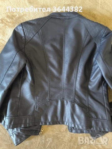 Кожено яке Vero moda , снимка 4 - Якета - 53850994