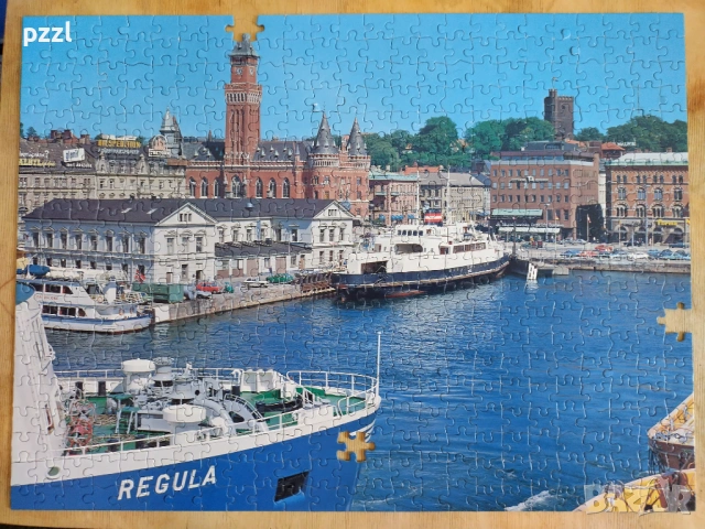 Пъзел "Helsinborg” Schmidt 1982г. 500 части, снимка 2 - Пъзели - 53699304