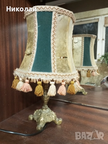 Старинна нощна лампа, снимка 4 - Антикварни и старинни предмети - 52795026