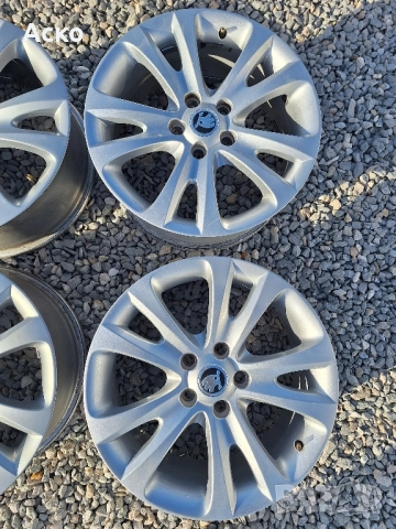 5x112.17цола 7.5j ET49. оригинални Шкода, снимка 3 - Гуми и джанти - 52242888