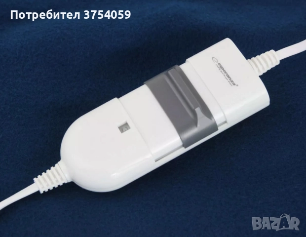 Електрическа възглавница Esperanza Cashmere, 60W, З нива на температура, снимка 3 - Възглавници - 52401420