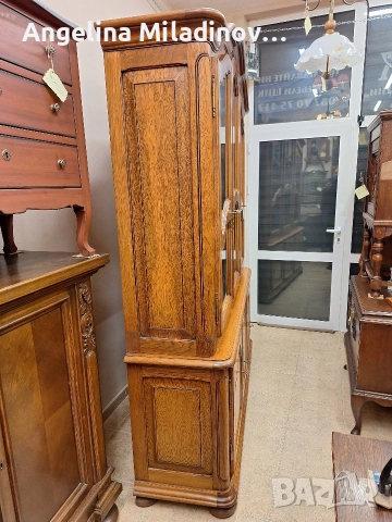Винтидж трапезен бюфет дъб масив , снимка 14 - Бюфети - 52584040