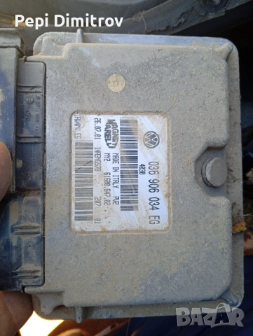 ЕКУ компютър Ауди А2 1.4 75к.с. Audi A2 / 036 906 034 EG / 036906034EG, снимка 3 - Части - 53111950