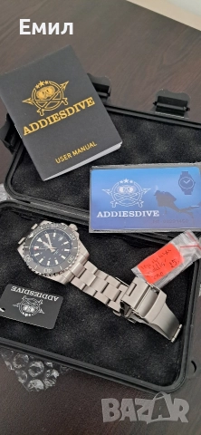 Addiesdive Automatic Diver's 200M NH35 , снимка 2 - Мъжки - 52733533