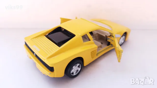 Ferrari 512TR Maisto - Мащаб 1:39, снимка 4 - Колекции - 49515874