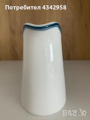 Ретро каничка в морски стил.Чехословакия.Порцелан. , снимка 3 - Антикварни и старинни предмети - 50721507