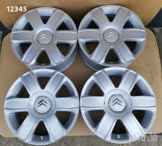 16’’4x108 originalni za citroen 16”4х108 оригинални за ситроен-№198, снимка 5 - Гуми и джанти - 47118673