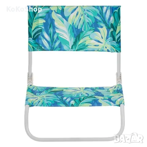 Сгъваем плажен стол /къмпинг стол – лек и удобен, снимка 2 - Градински мебели, декорация  - 50402143