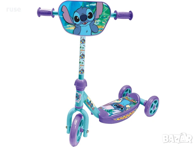 НОВИ! Тротинетка AS Hasbro 3 колела Стич Disney Stitch , снимка 2 - Други - 51299533