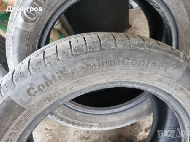 Летни гуми Continental 17 цола ,215/55R17 W, снимка 8 - Гуми и джанти - 45585025