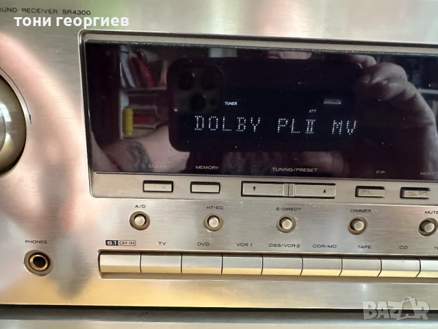 Усилвател MARANTZ SR4300 - AV RECEIVER Маранц, снимка 13 - Ресийвъри, усилватели, смесителни пултове - 53877177