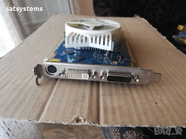 Видео карта NVidia GeForce Sparkle 9600 GT 512MB GDDR3 256bit PCI-E, снимка 2 - Видеокарти - 35027460