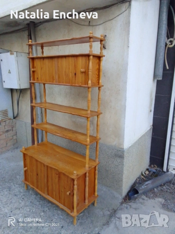 Продавам 2 етажерки от чам, снимка 2 - Етажерки - 53071717