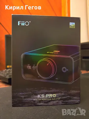 Продавам нов DAC FiiO K5 Pro ESS..., снимка 1 - Ресийвъри, усилватели, смесителни пултове - 49269716