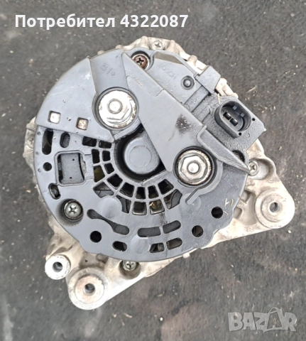 Динамо / Алтернатор Volkswagen Touran II 2011-2015 1.6 TDI 105к.с., снимка 2 - Части - 51487138